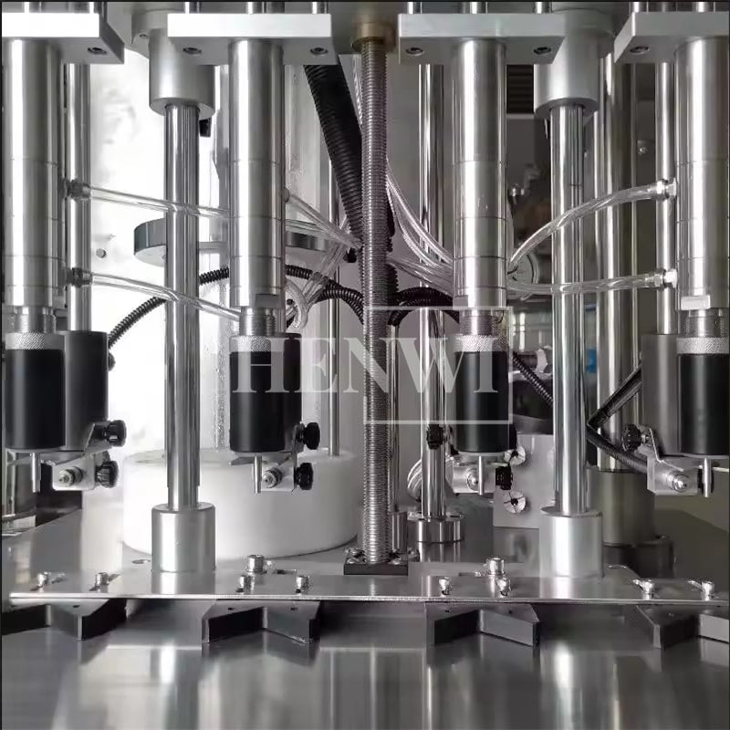 Henwi HWXS-4 Nozzles Perfume Vacuum Filling Machine Perfume Water Negative Pressure Filler Machine