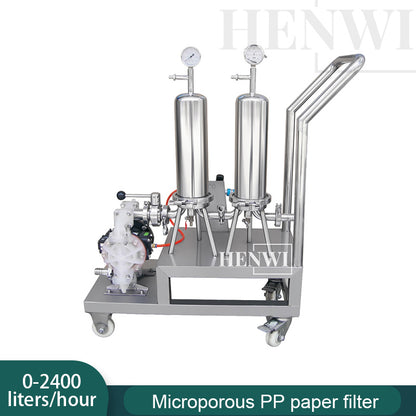 Tanque mezclador de calentamiento y homogeneización de emulsión al vacío con tapa de elevación hidráulica Henwi HWVM-LT-500L