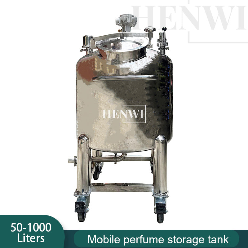 Henwi HWXS-Perfume Storage Tank With Pneumatic Mixer Paddle