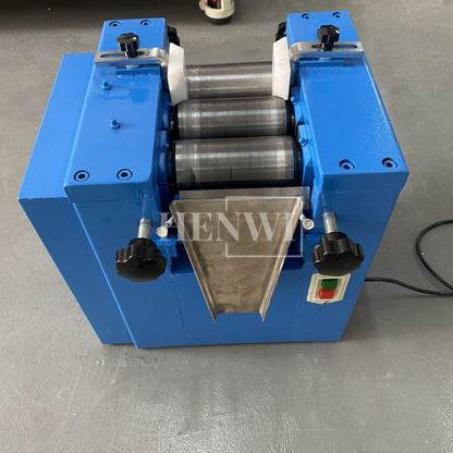 Henwi HWKH-S65 Model Three Roll Mill Lipstick Raw Material Lipgloss Powder Grinding Crushing Machine Eye Shadow Makeup Powder Pulverizer