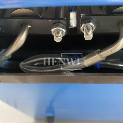 Henwi HWKH-S65 Model Three Roll Mill Lipstick Raw Material Lipgloss Powder Grinding Crushing Machine Eye Shadow Makeup Powder Pulverizer