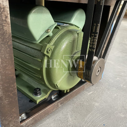 Henwi HWKH-S65 Model Three Roll Mill Lipstick Raw Material Lipgloss Powder Grinding Crushing Machine Eye Shadow Makeup Powder Pulverizer