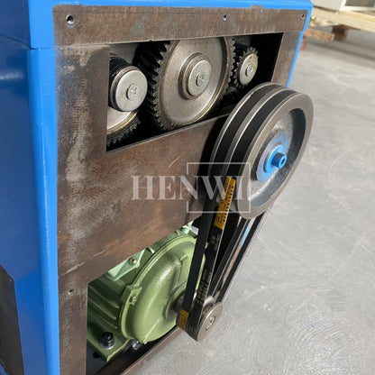 Henwi HWKH-S65 Model Three Roll Mill Lipstick Raw Material Lipgloss Powder Grinding Crushing Machine Eye Shadow Makeup Powder Pulverizer