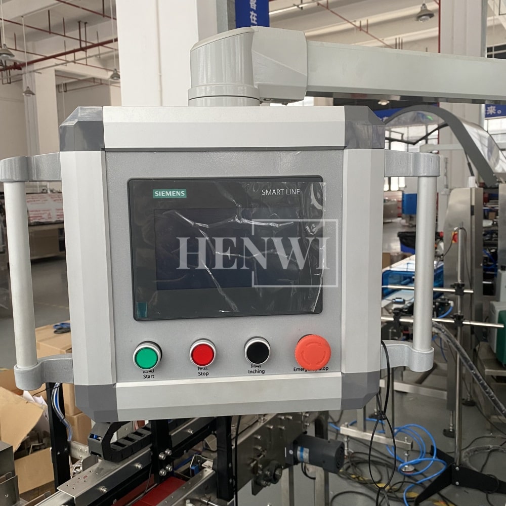 Henwi HWAM-Box Cartoning Machine Plastic Tube Paper Box Case Cream Gel Jar Toothpaste Glass Bottle Blister Boxing Encasing Machine
