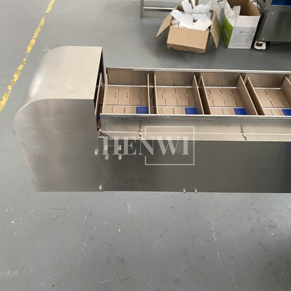 Henwi HWAM-Box Cartoning Machine Plastic Tube Paper Box Case Cream Gel Jar Toothpaste Glass Bottle Blister Boxing Encasing Machine