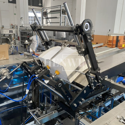 Henwi HWAM-Box Cartoning Machine Plastic Tube Paper Box Case Cream Gel Jar Toothpaste Glass Bottle Blister Boxing Encasing Machine