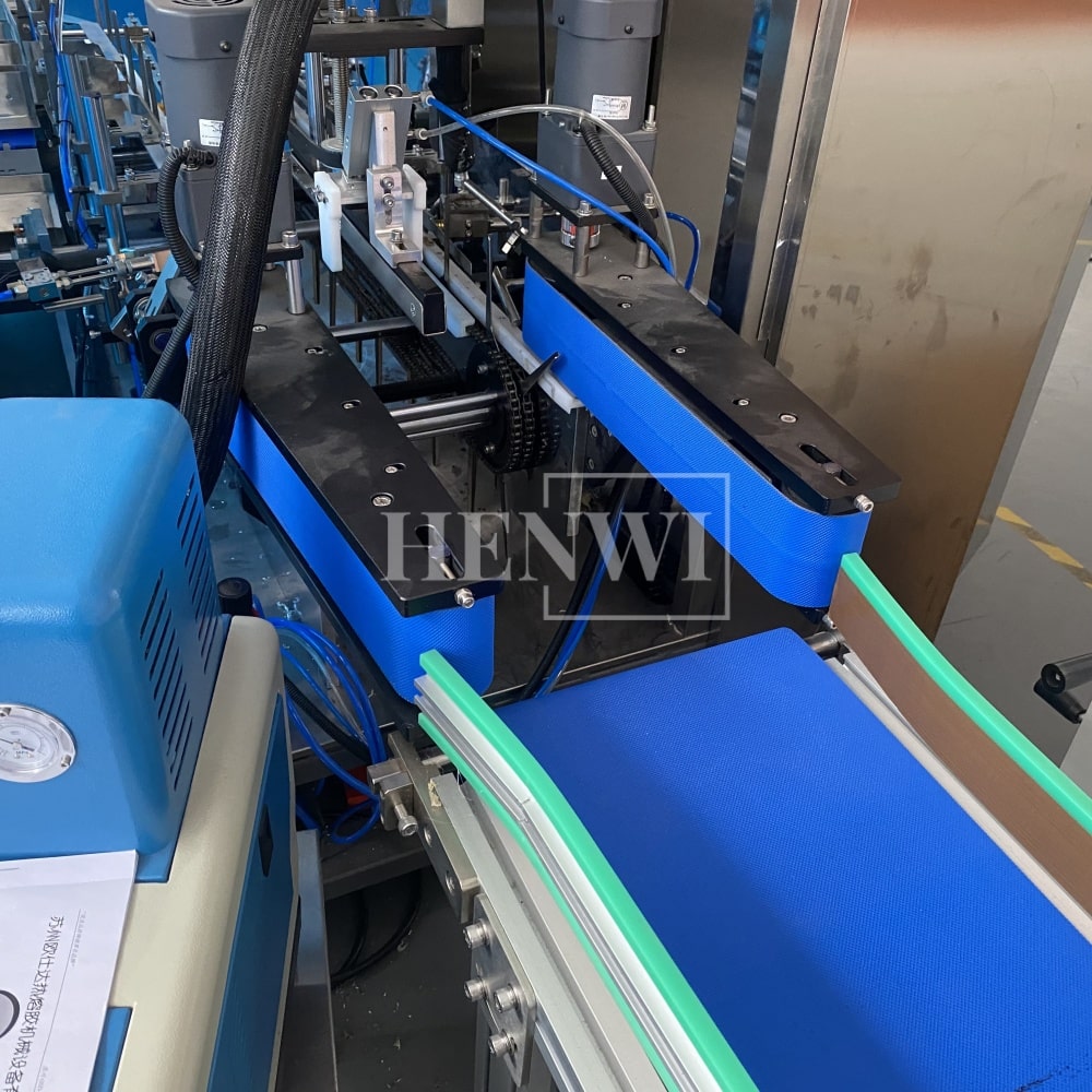 Henwi HWAM-Box Cartoning Machine Plastic Tube Paper Box Case Cream Gel Jar Toothpaste Glass Bottle Blister Boxing Encasing Machine