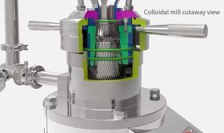 Henwi HWAM-1.5KW коллоидная мельница коллоидная мельница дробилка мельница машина