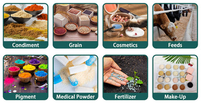 Henwi HWCZ-Powder Homogenizing Mixer Tank Ressuring Oil Spraying Powder Hitting Homogenizing Mixing Equipment Three Shaft Side-Beating Mixing Machine Tank